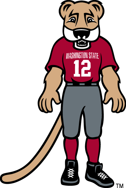 Washington State Cougars 2003-Pres Mascot Logo t shirts DIY iron ons